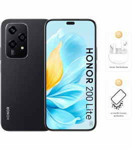 Honor 200 Lite 5G Midnight Black in UAE