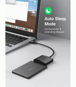 UGREEN USB 3.0 to SATA Hard Drive Adapter Cable – Black 