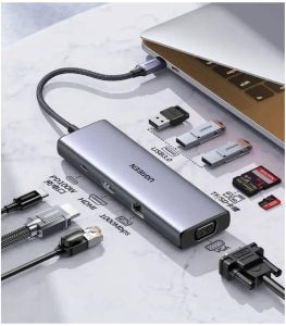 UGREEN 9-in-1 USB-C Hub in Space Grey