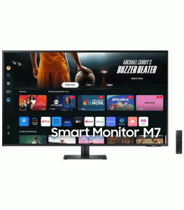 Samsung M7 LS32DM702UMXUE 32 Inch Smart 4K UHD Flat Monitor - Black