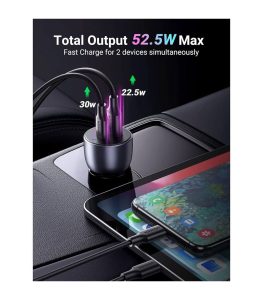 UGREEN 52.5W Case Car Charger