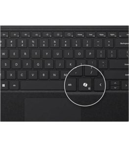 Microsoft Surface Pro Keyboard Black in UAE