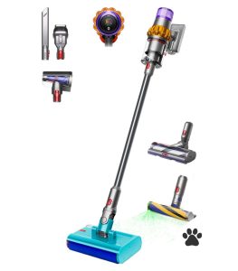 Dyson V15s Detect Submarine Wet and Dry Vacuum Cleaner - Yellow/Nickel