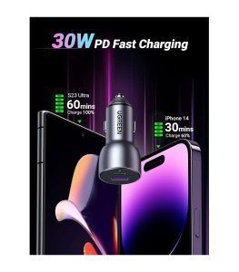 UGREEN 52.5W Case Car Charger