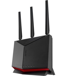 Asus RT-BE86U BE6800 Dual-Band WiFi 7 Router - Black