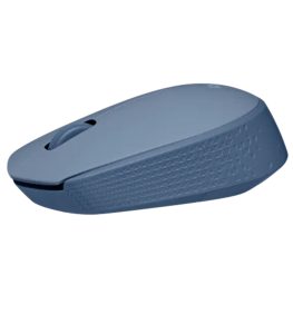 Logitech M171 Wireless Mouse Blue Gray