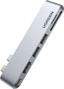 UGREEN 6-in-2 Dual USB-C Hub