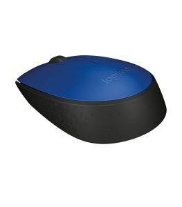 Logitech M171 Wireless Mouse Blue Black