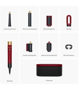Dyson Airwrap HS08 Red Velvet Gold