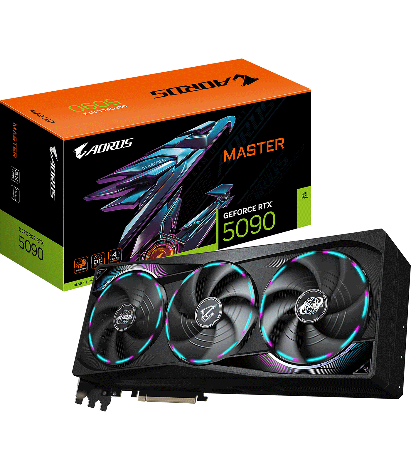 Gigabyte NVIDIA GeForce RTX 5090 32GB AORUS MASTER Graphics Card