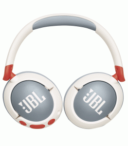 JBL Junior 470NC Wireless Bluetooth Over-Ear Kids Headphones - White