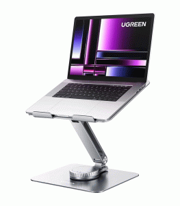 UGREEN Swivel Multi-Angle Adjustable Laptop Stand - Silver