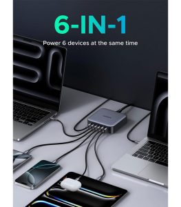 UGREEN 6 Port 200W GAN 4 USB Hub