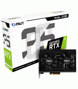 Palit NVIDIA GeForce RTX 3050 8GB Dual Fan Graphics Card