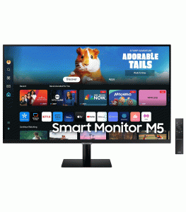 Samsung M5 LS27DM500EMXUE 27 Inch Smart FHD Flat Monitor - Black