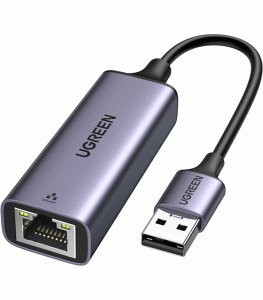 UGREEN USB 3.0 to RJ45 Ethernet Adapter Aluminum Case - Space Grey