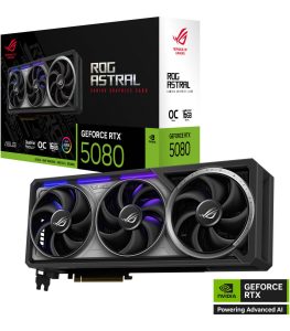 ASUS ROG Astral GeForce RTX 5080 16GB GDDR7 OC Graphics Card