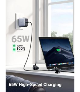 UGREEN GaN 65W Fast Travel Wall Charger