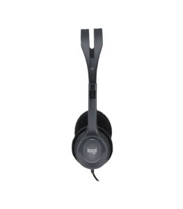 Logitech H111 Stereo 3.5mm Multi-Device Headset - Black