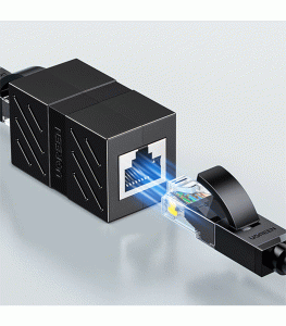 UGREEN RJ 45 Ethernet Coupler Female to Female - Black