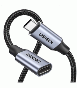 UGREEN USB-C Male to USB-C Female Cable 1m