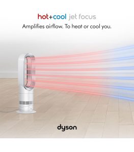 Dyson AM09 Portable Hot And Cool Fan Heater – White-Silver