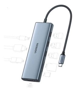 UGREEN 9-in-1 USB-C Hub in Space Grey