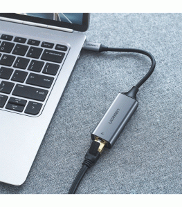 UGREEN USB-C 3.1 to RJ45 Ethernet Adapter - Space Grey