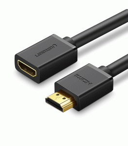 UGREEN HDMI Male to Female Extension Cable 3m - Black