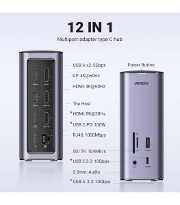 UGREEN USB-C 12-in-1 Docking Station