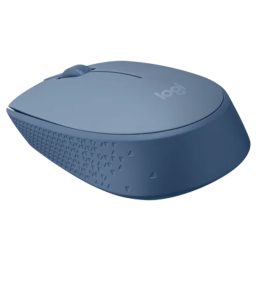Logitech M171 Wireless Mouse Blue Gray
