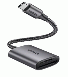 UGREEN 2-in-1 USB-C 3.1 Memory Card Reader
