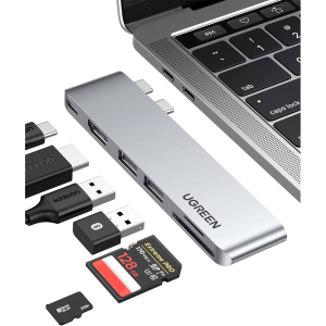 UGREEN 6-in-2 Dual USB-C Hub