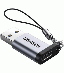 UGREEN USB-A 3.0 to USB-C Adapter - Gray