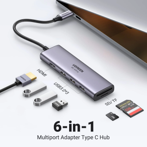 UGREEN 6-in-1 USB-C Hub