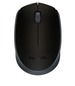 Logitech M171 Wireless Mouse Black Grey