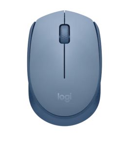 Logitech M171 Wireless Mouse Blue Gray