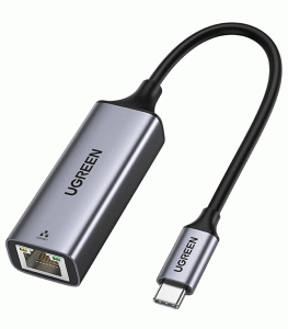 UGREEN USB-C 3.1 to RJ45 Ethernet Adapter - Space Grey