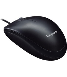 Logitech M100 Wired Mouse Black