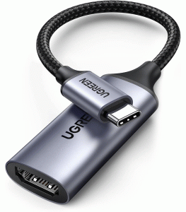 UGREEN USB-C to HDMI V2.0 Adapter Support 3D - Black Gray 