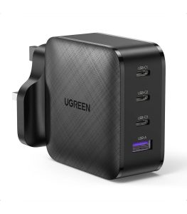 UGREEN PD 65W GaN Fast Charger 4 Ports Black