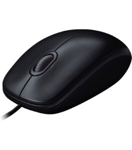Logitech M100 Wired Mouse Black