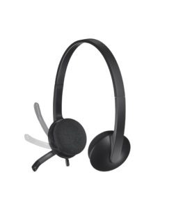 Logitech H340 USB Computer Headset - Black