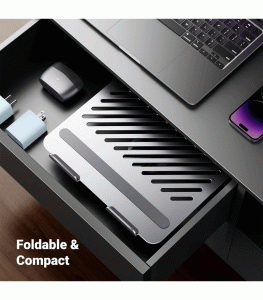 UGREEN Swivel Multi-Angle Adjustable Laptop Stand - Silver