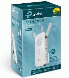 TP-Link AC1750 Dual Band Wi-Fi Range Extender - RE450 V2 