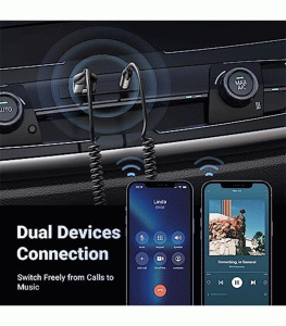 UGREEN Car Audio Adapter Bluetooth 5.0 Receiver