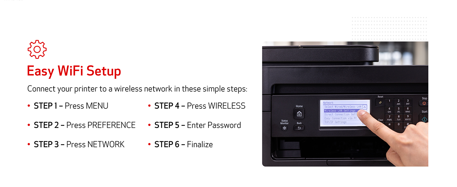 Canon imageCLASS MF275dw Wireless All-In-One Laser Printer_2