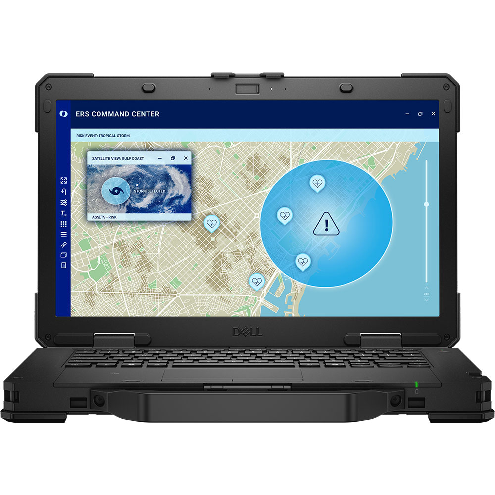 Dell Pro Rugged 14 RB14250 Laptop Intel Core Ultra 5 135U 14 Inch FHD Touch 16GB RAM 512GB SSD Win 11 Pro