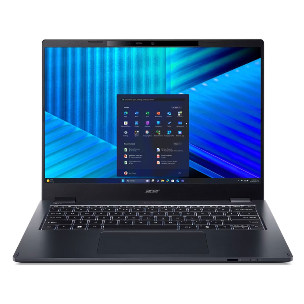 Acer TravelMate P4 14 TMP414-55-TCO-56MY Notebook Intel Core Ultra 5 225U 14 Inch WUXGA IPS 16GB RAM 512GB SSD DOS