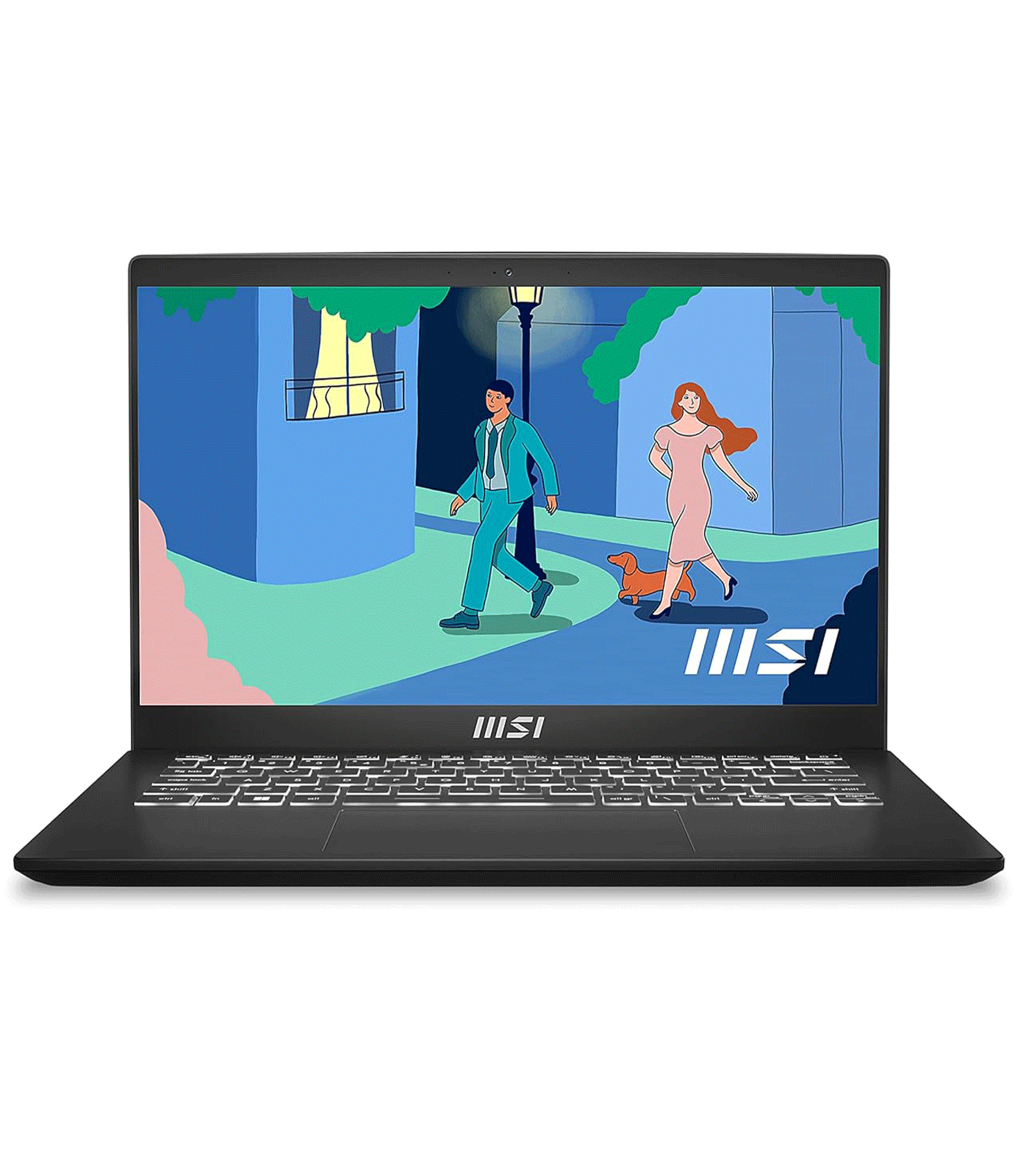 MSI Modern 15-B12M 9S715H112495 Business Laptop 12th Gen Intel Core i3-1215U 15.6 Inch FHD 8GB RAM 256GB SSD Win 11 Home